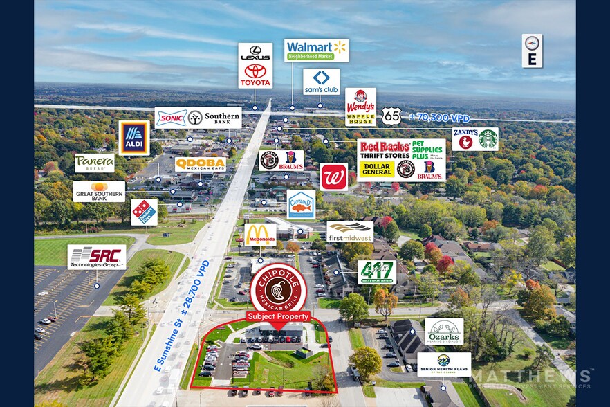 2456 E Sunshine St, Springfield, MO for sale - Building Photo - Image 3 of 6