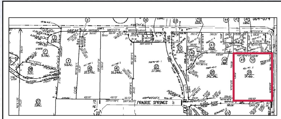 1301 W Pacheco Blvd, Los Banos, CA for sale - Plat Map - Image 1 of 1