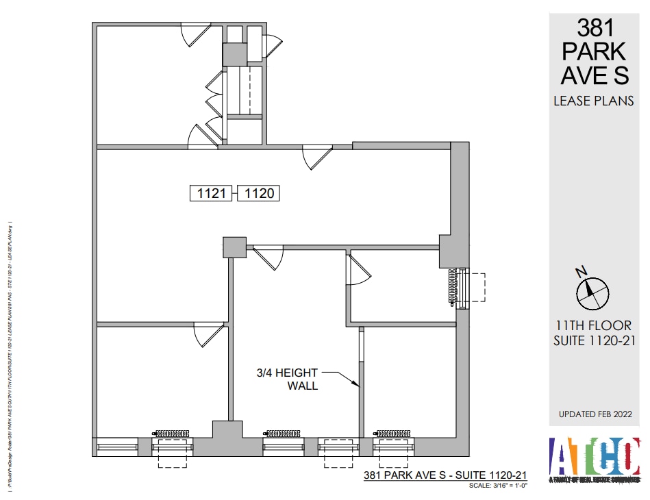 381 Park Ave S, New York, NY for lease Floor Plan- Image 1 of 1