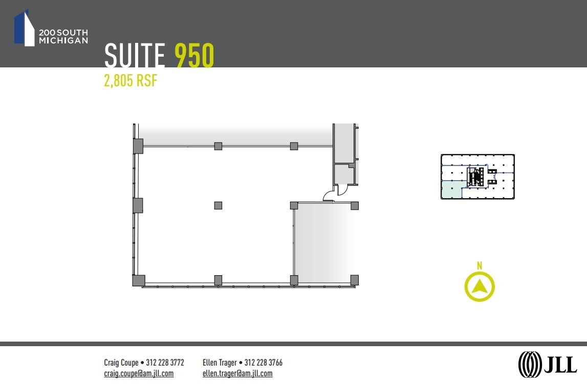 200 S Michigan Ave, Chicago, IL for lease Floor Plan- Image 1 of 1