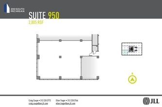 200 S Michigan Ave, Chicago, IL for lease Floor Plan- Image 1 of 1