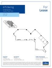 675 Bering Dr, Houston, TX for lease Floor Plan- Image 1 of 1