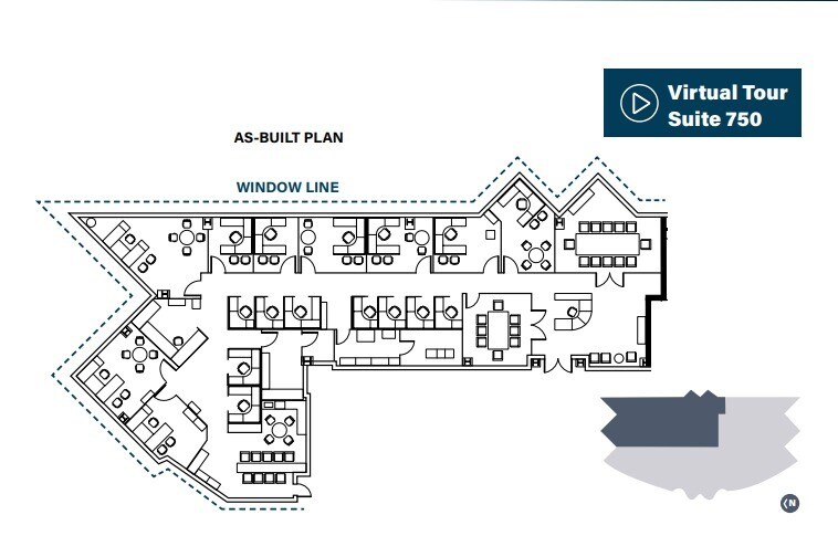 8880 Rio San Diego Dr, San Diego, CA for lease Floor Plan- Image 1 of 4