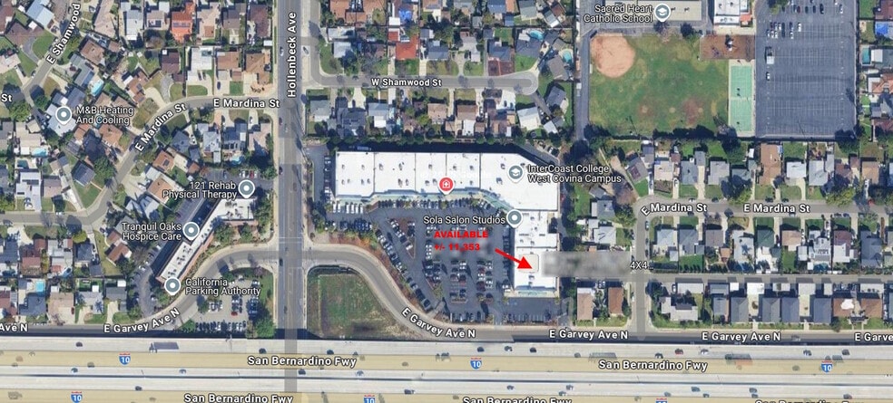 2211-2249 E Garvey Ave N, West Covina, CA for lease - Building Photo - Image 2 of 9
