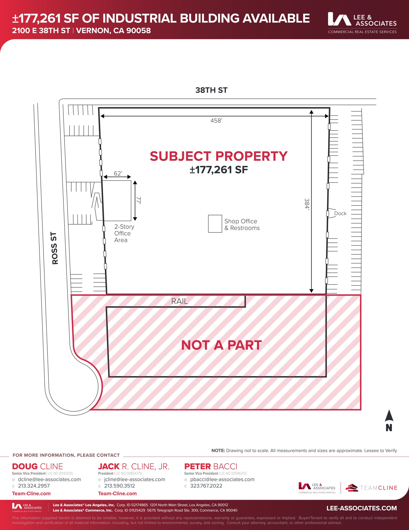 2100 E 38th St, Vernon, CA for lease Site Plan- Image 1 of 1