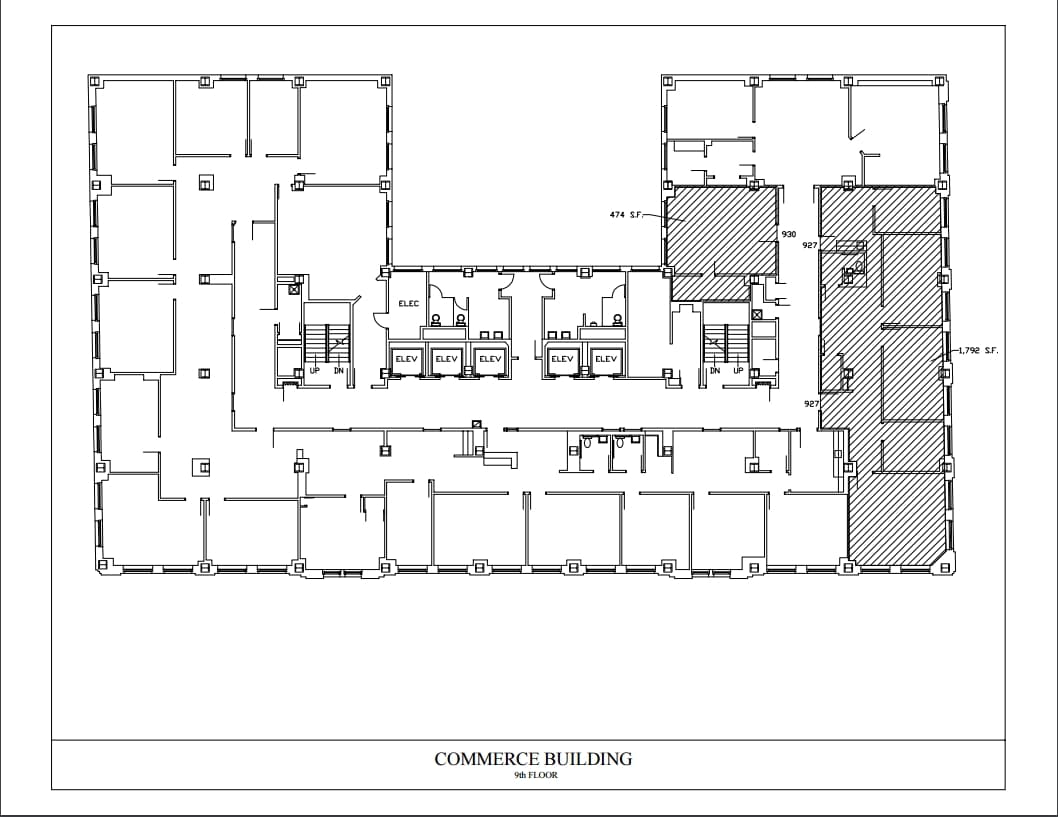416 Main St, Peoria, IL for lease Floor Plan- Image 1 of 1