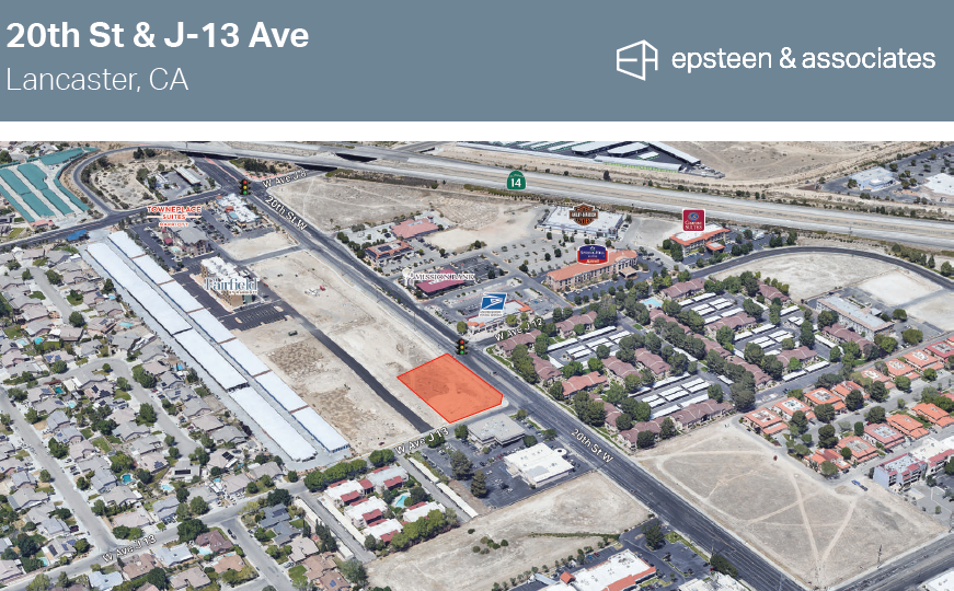 NWC 20th Street W & Avenue J-13, Lancaster, CA for lease - Primary Photo - Image 1 of 1