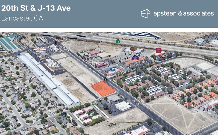 NWC 20th Street W & Avenue J-13, Lancaster, CA for lease Primary Photo- Image 1 of 2