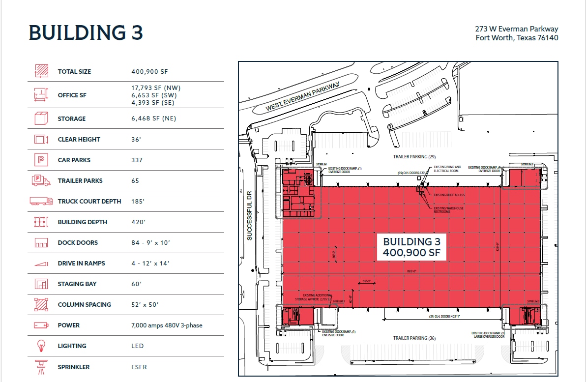 W Everman Pky, Fort Worth, TX for lease Floor Plan- Image 1 of 1