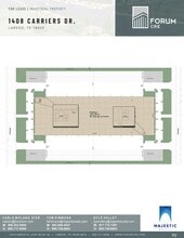 1408 Carriers Dr., Laredo, TX for lease Site Plan- Image 2 of 2