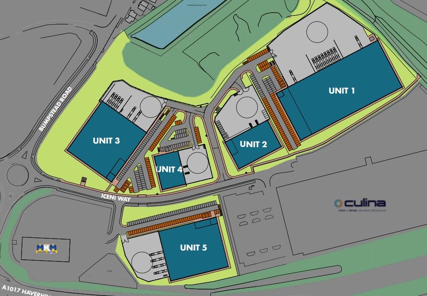 Iceni Way, Haverhill for lease - Site Plan - Image 1 of 2