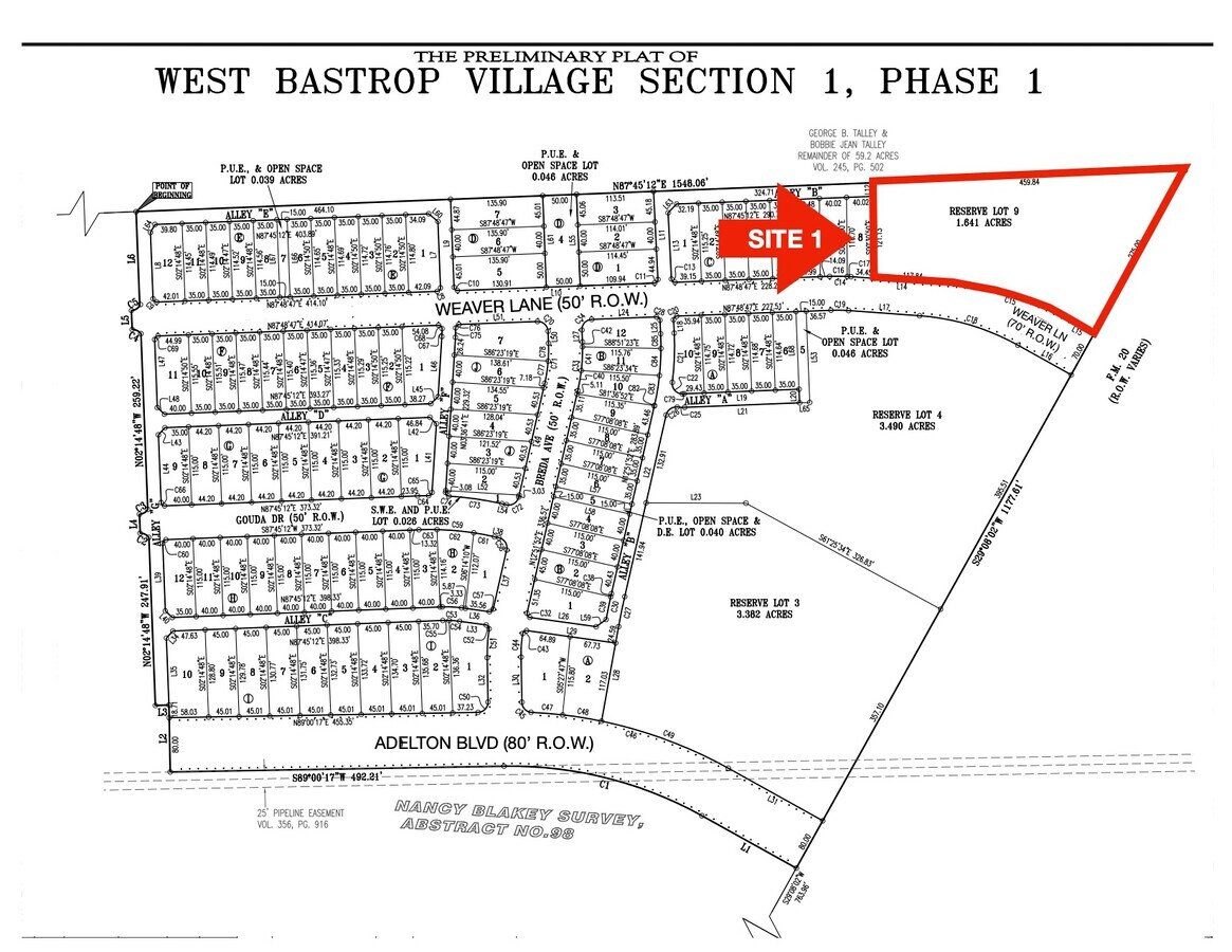 Retail 1 Weaver, Bastrop, TX 78602 Adelton Retail Site 1