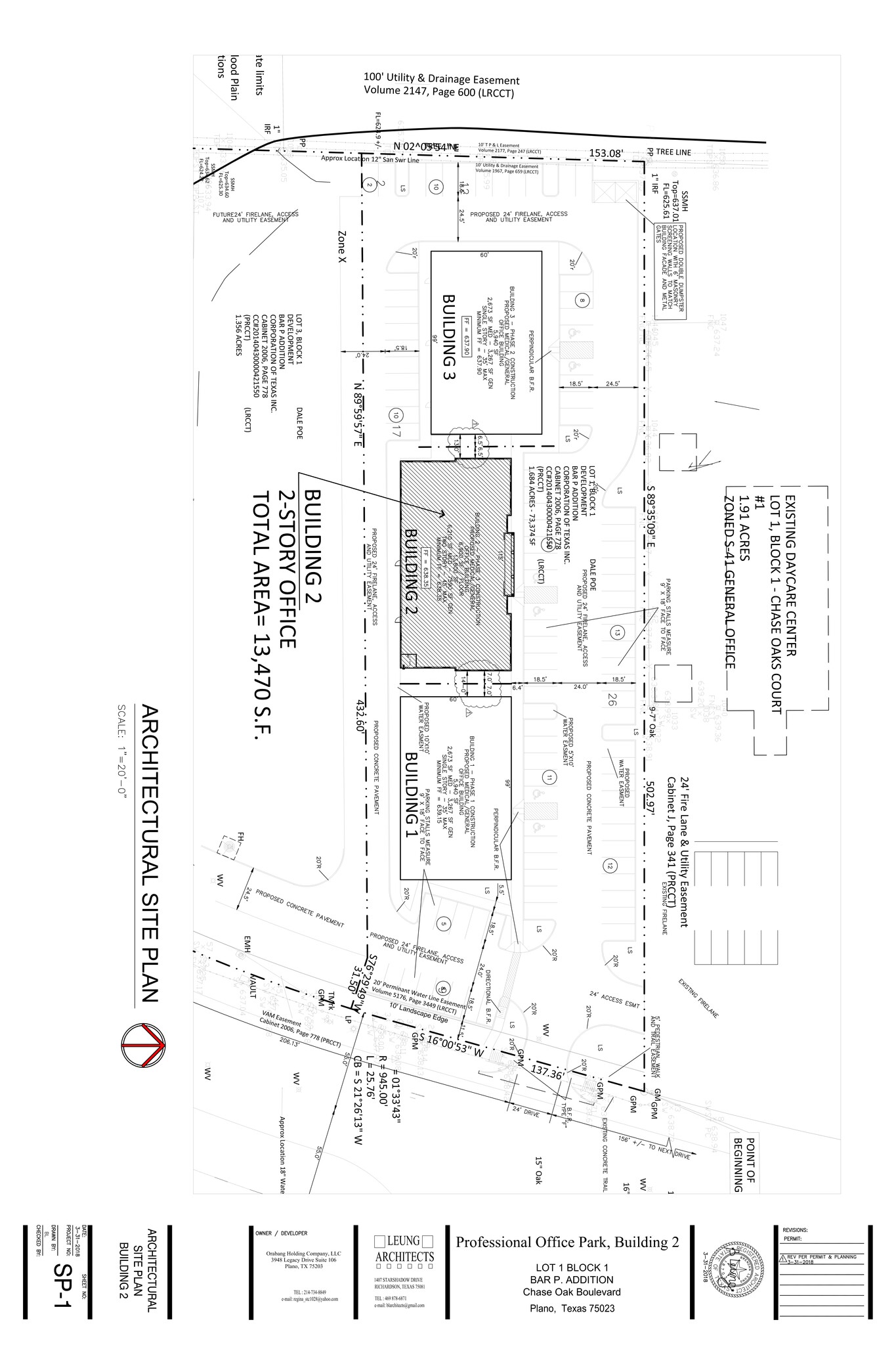 6517 Chase Oaks Blvd, Plano, TX for lease Site Plan- Image 1 of 1