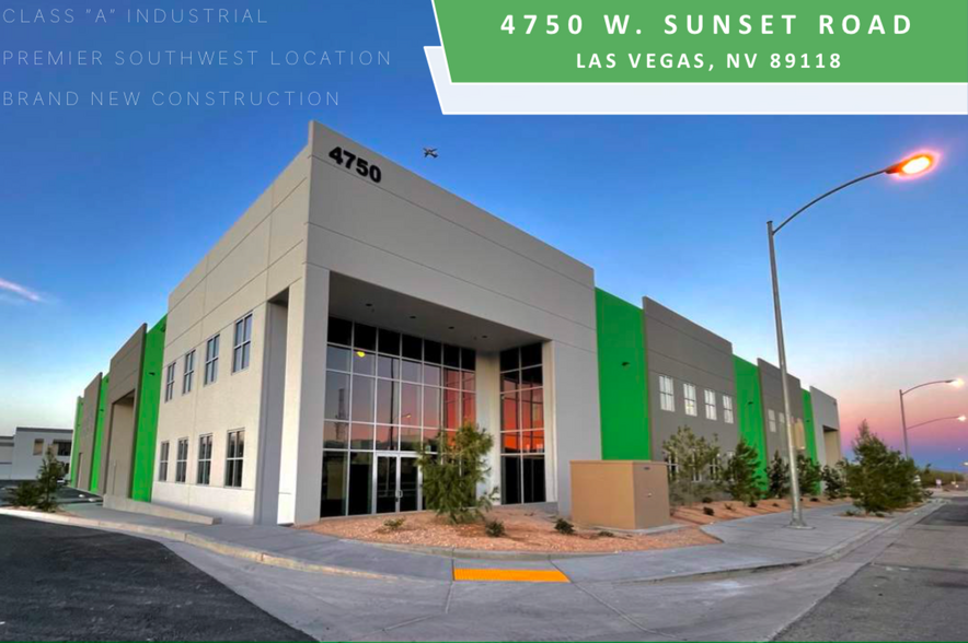 4750 W Sunset Rd, Las Vegas, NV 89118 | LoopNet