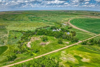 2890 B Ln, Jennings, KS - aerial  map view