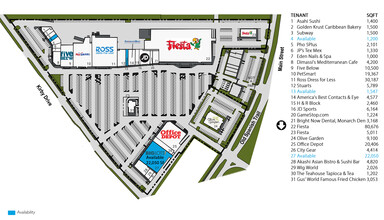 8100-8236 Kirby Dr, Houston, TX for lease Site Plan- Image 1 of 1