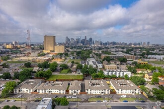 1519 Annex Ave, Dallas, TX - AERIAL  map view