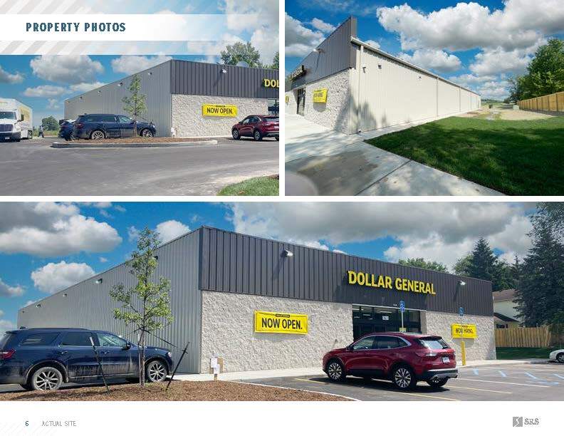 8200 Grand Ledge hwy, Sunfield, MI 48890 Dollar General New 15Yr