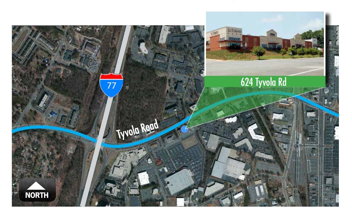 624 Tyvola Rd, Charlotte, NC 28217