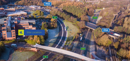 Rampart Way, Telford for lease Aerial- Image 1 of 2