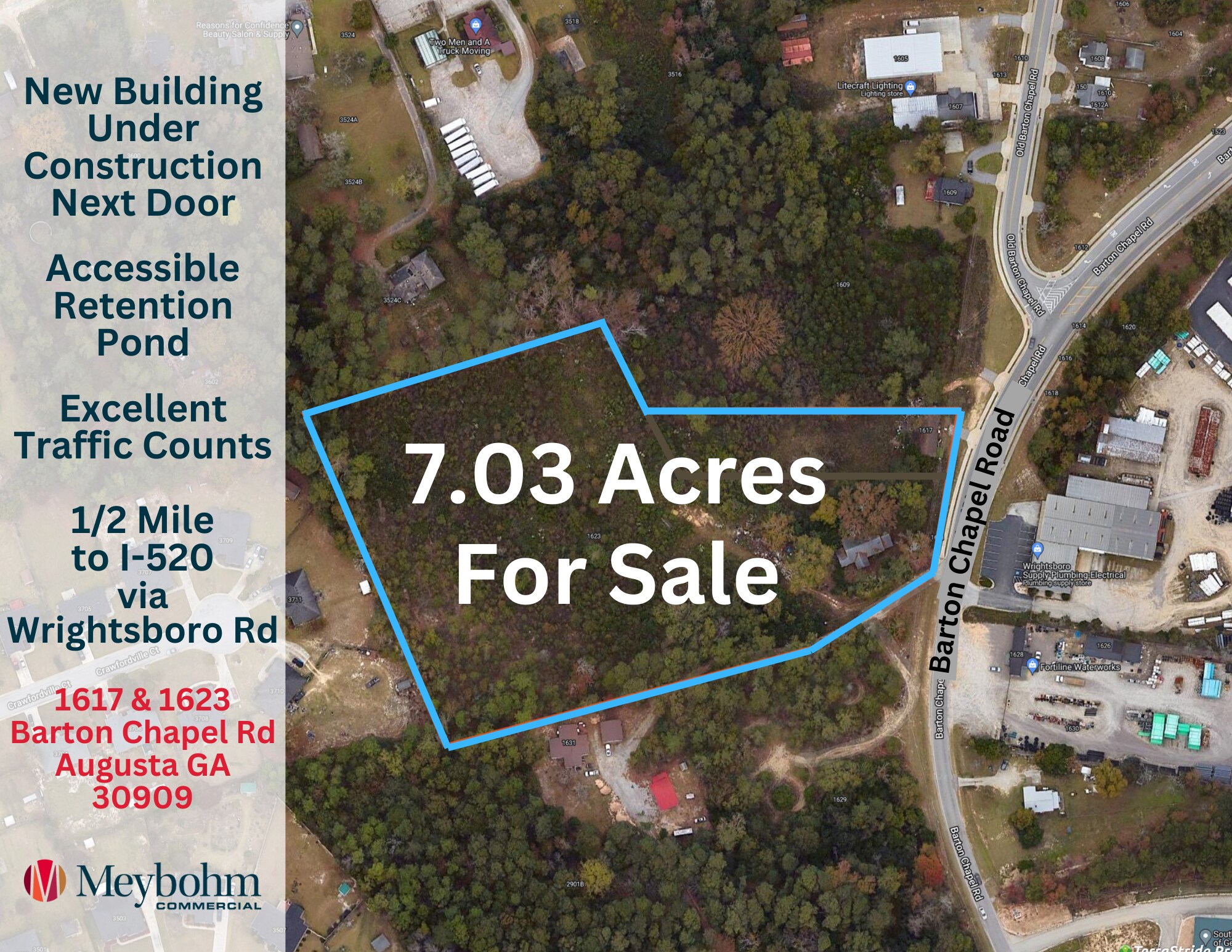 1623 Barton Chapel Rd, Augusta, GA for sale Building Photo- Image 1 of 1