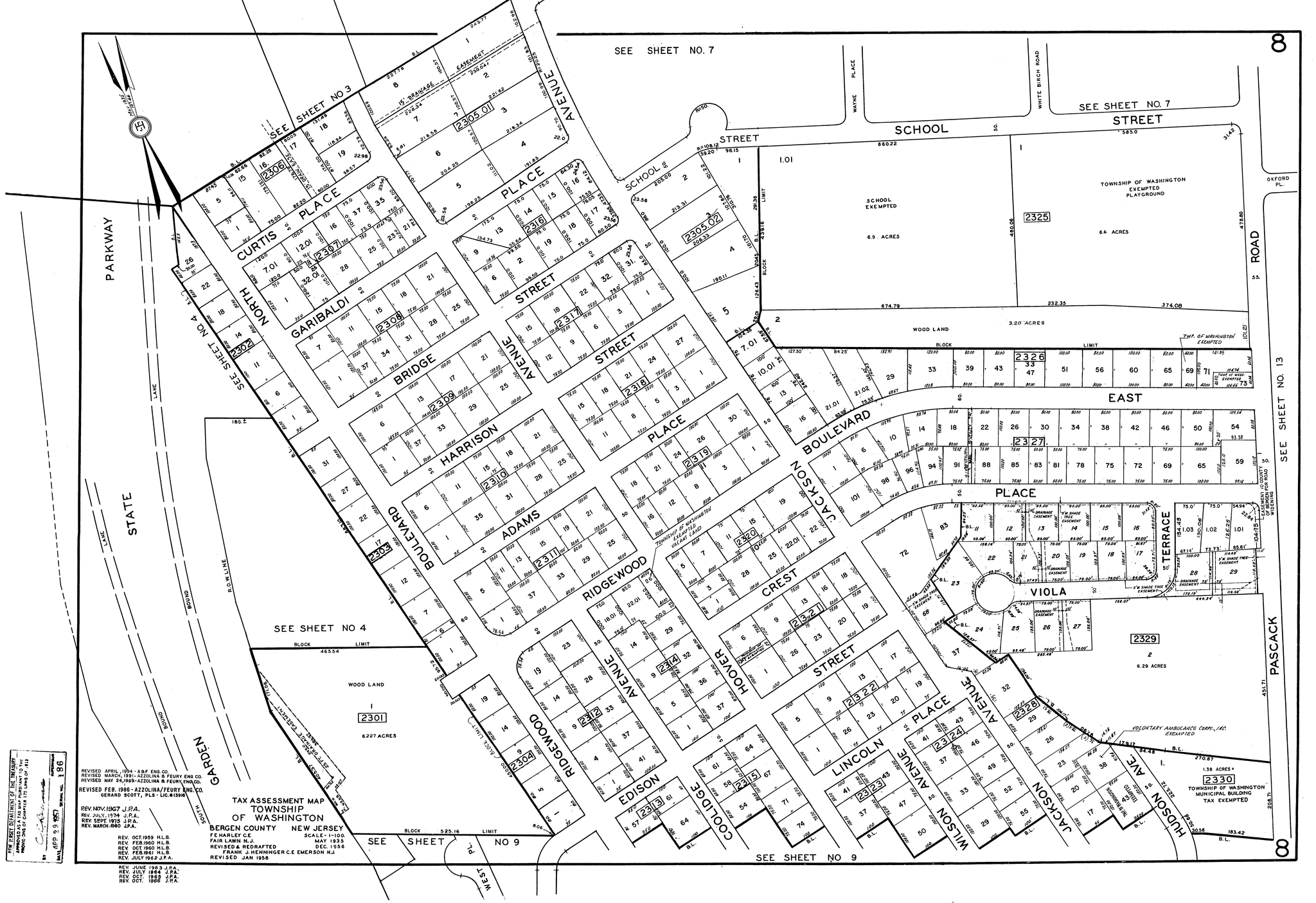 464 Ridgewood Blvd, Township Of Washington, NJ 07676 Land for Sale