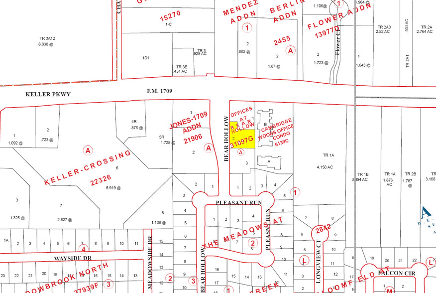 1664 Keller Pky, Keller, TX for lease - Plat Map - Image 2 of 4