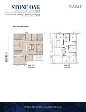 19016 Stone Oak Pky, San Antonio, TX for lease Floor Plan- Image 1 of 1