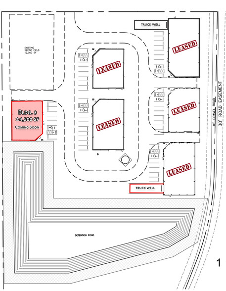 17771 Grant Rd, Cypress, TX for lease - Site Plan - Image 2 of 4