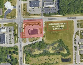 5751 Clarkston Rd, Clarkston, MI - AERIAL  map view - Image1
