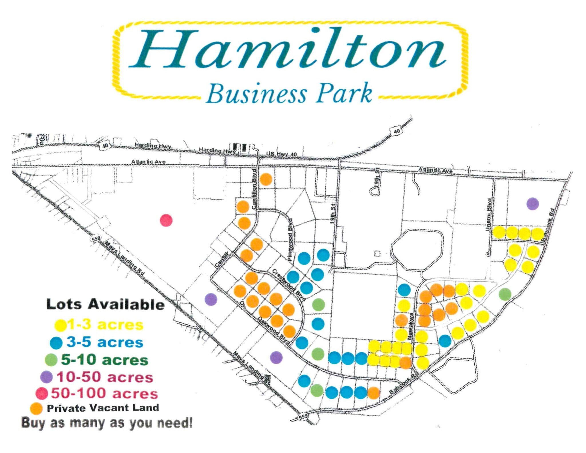 Route 40, Mays Landing, NJ 08330 Hamilton Business Park