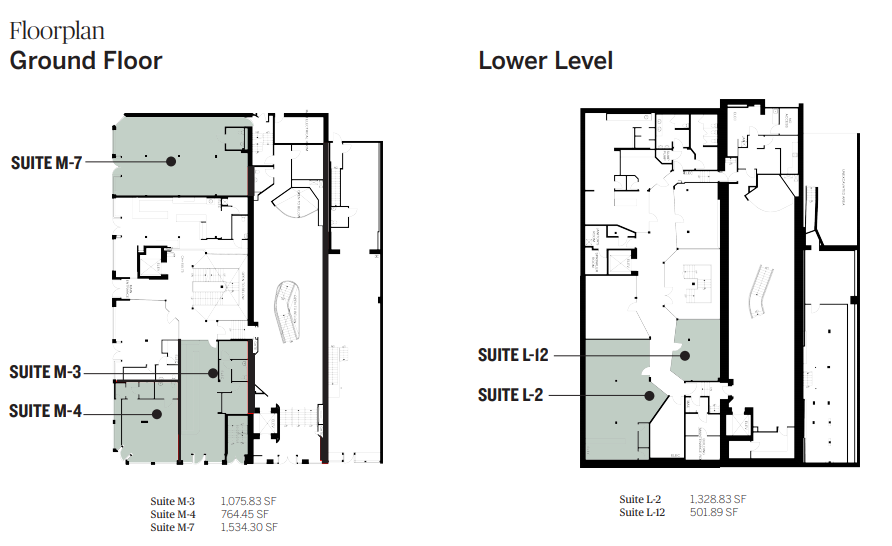 805 1st St SW, Calgary, AB for lease Floor Plan- Image 1 of 1