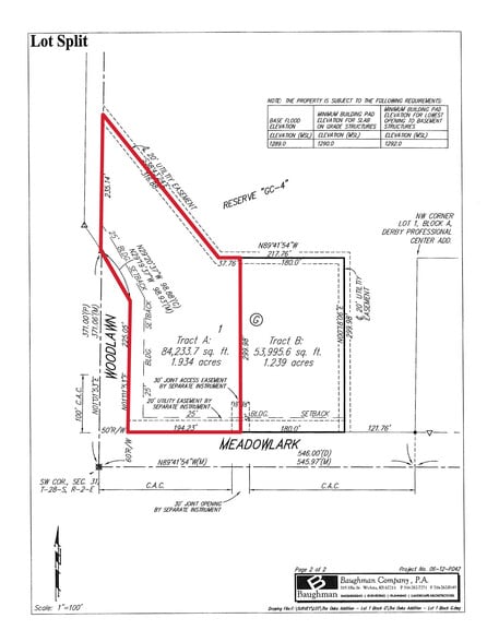 NE/C Of Woodlawn & Meadowlark, Derby, KS for sale - Building Photo - Image 2 of 2