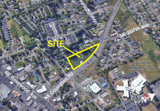 10801 NE Covington Rd, Vancouver, WA - aerial  map view - Image1