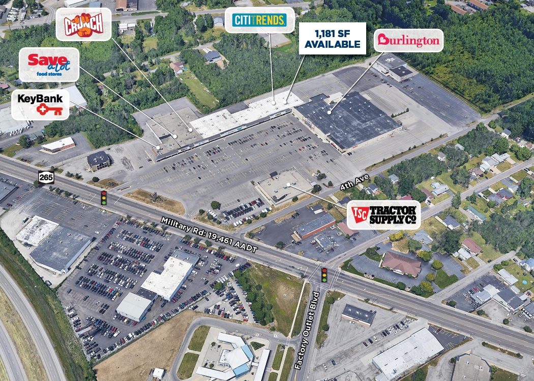 2409-2429 Military Rd, Niagara Falls, NY for lease Building Photo- Image 1 of 2