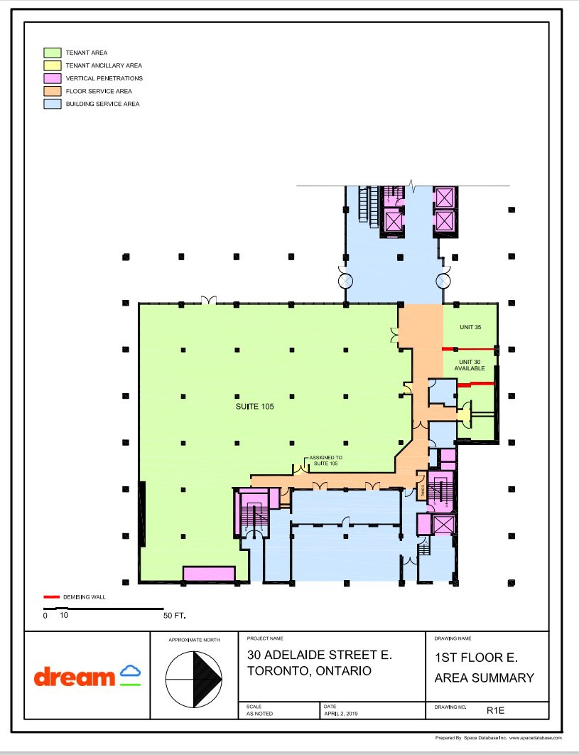 30 Adelaide St E, Toronto, ON for lease Floor Plan- Image 1 of 1