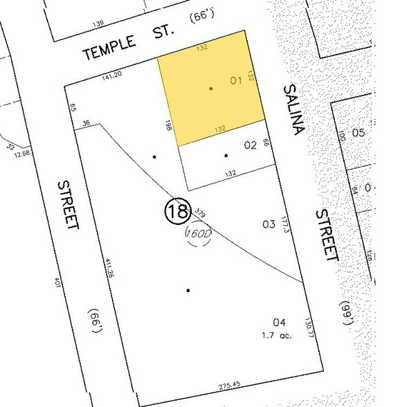 700-712 S Salina St, Syracuse, NY for sale - Plat Map - Image 1 of 1