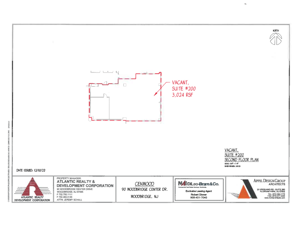 90 Woodbridge Center Dr, Woodbridge, NJ for lease Floor Plan- Image 1 of 1