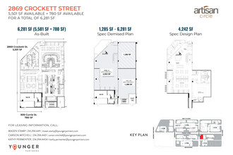 2973 W 7th St, Fort Worth, TX for lease Floor Plan- Image 1 of 7