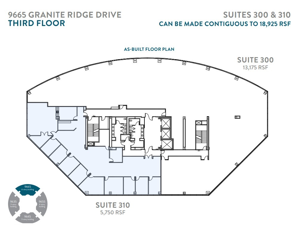 9655 Granite Ridge Dr, San Diego, CA for lease Floor Plan- Image 1 of 2