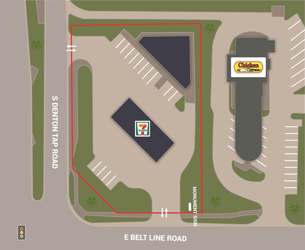 890 S Denton Tap Rd, Coppell, TX for sale Site Plan- Image 1 of 1