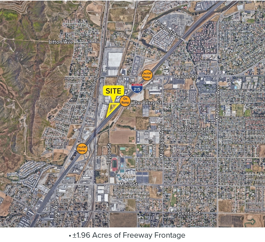 SWC De Berry St & I-215, Colton, CA 92324 - Land for Sale | LoopNet