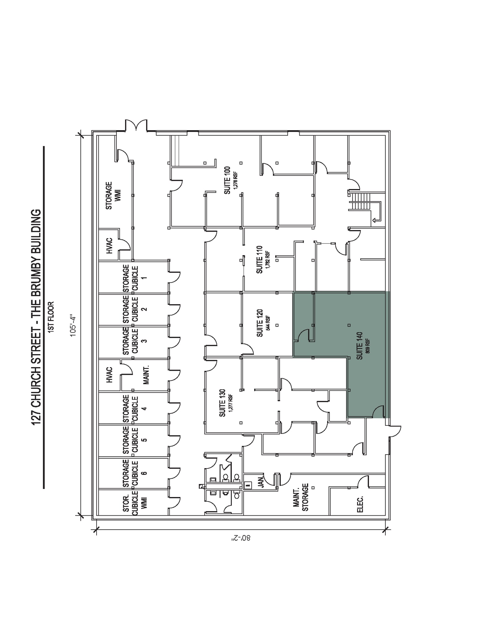 113 Church St, Marietta, GA for lease Floor Plan- Image 1 of 1