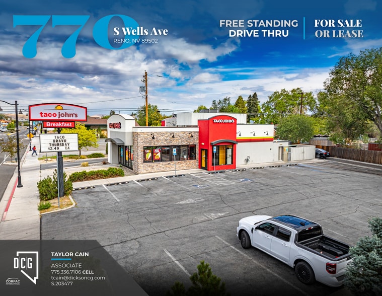 770 S Wells Ave, Reno, NV for lease - Building Photo - Image 1 of 11