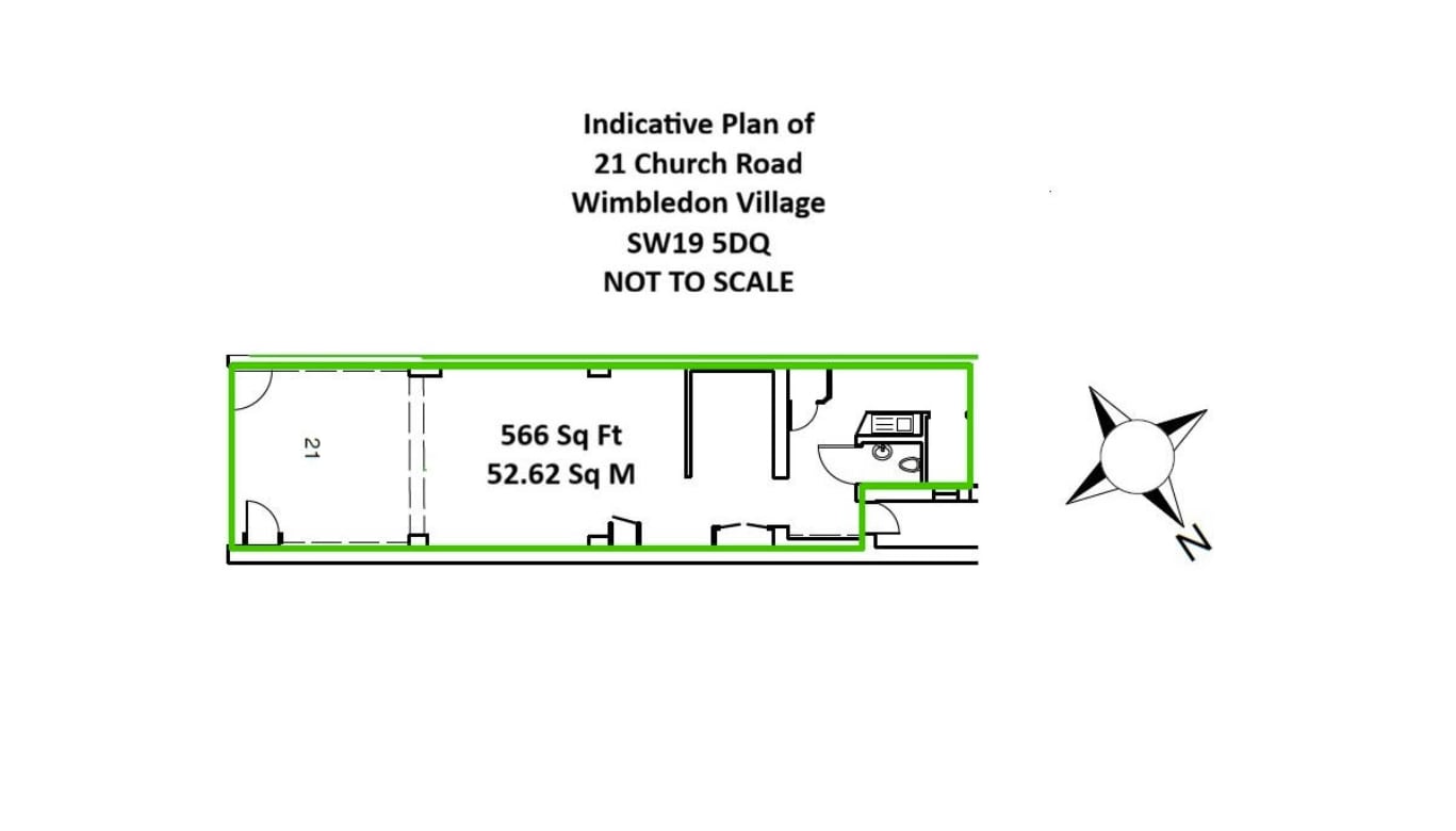 21 Church Rd, London for lease Floor Plan- Image 1 of 1