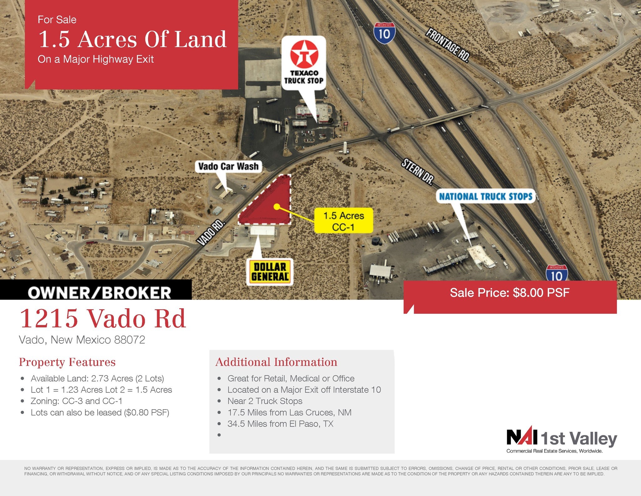 1215 Vado Dr, Vado, NM for sale Building Photo- Image 1 of 1