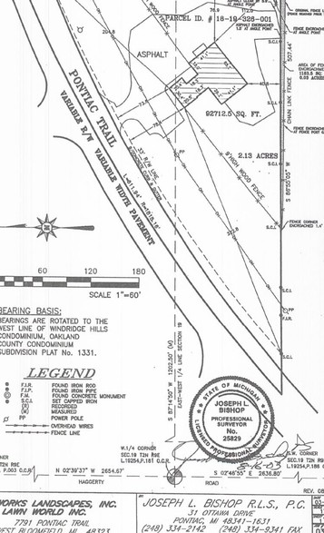 7791 Pontiac Trl, West Bloomfield, MI for lease - Site Plan - Image 2 of 2