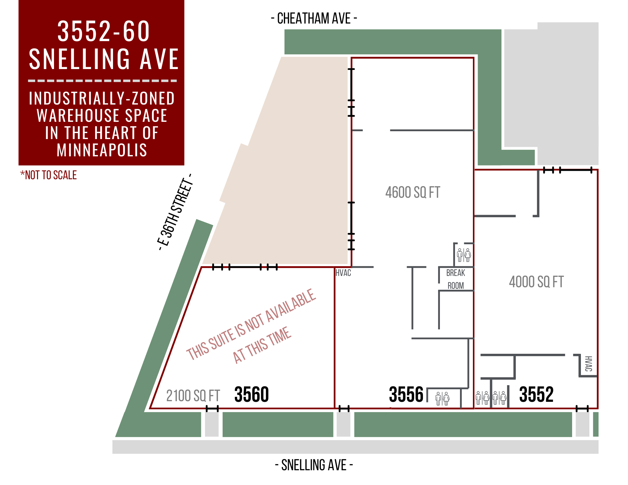 3552-3556 Snelling Ave, Minneapolis, MN for lease Floor Plan- Image 1 of 27