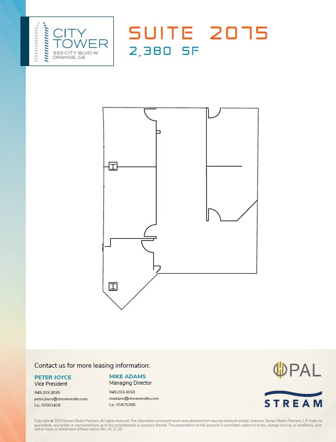 333 City Blvd W, Orange, CA for lease Floor Plan- Image 1 of 1