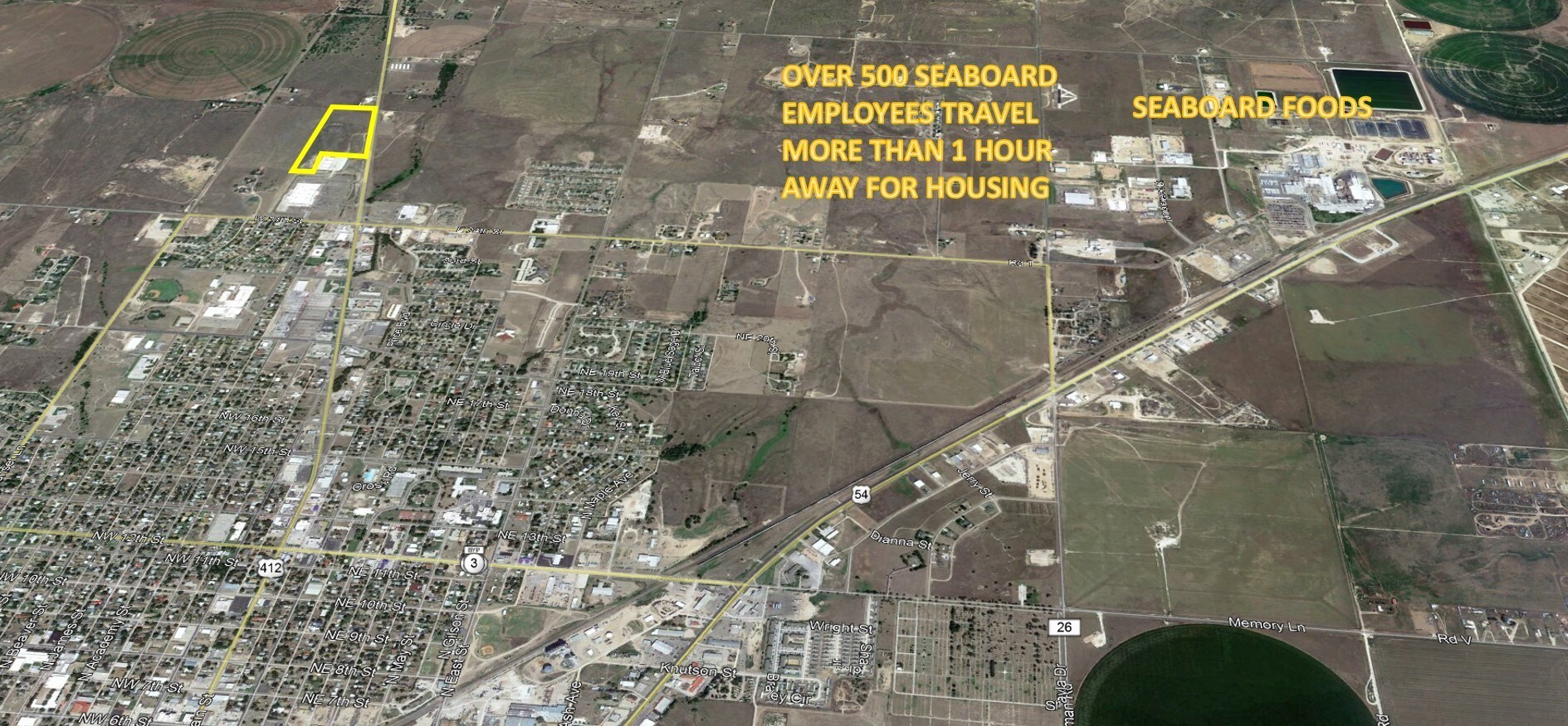 26022606 N Hwy, Guymon, OK, 73942 Commercial Land For Sale